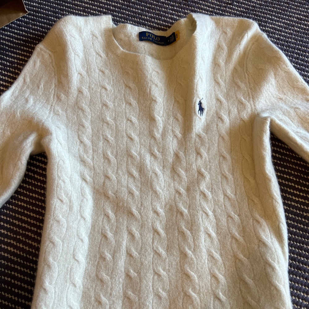 Polo Ralph Lauren Cashmere Cream Sweater